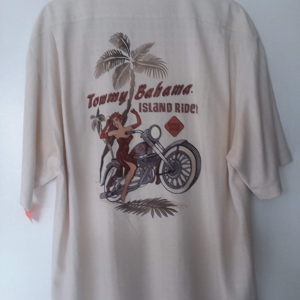 Tommy Bahama Embroided "Island Rider CURVES AHEAD"